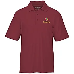 Moreno Textured Micro Polo - Men's - Embroidered