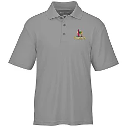 Moreno Textured Micro Polo - Men's - Embroidered
