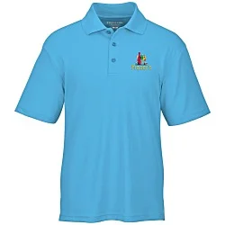 Moreno Textured Micro Polo - Men's - Embroidered