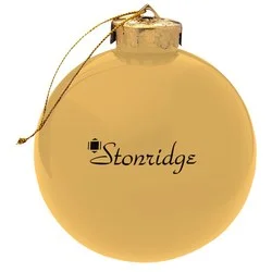 Round Shatterproof Ornament - Opaque