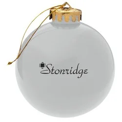 Round Shatterproof Ornament - Opaque