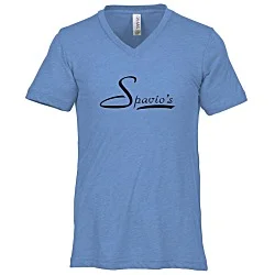 Bella+Canvas Tri-Blend V-Neck T-Shirt - Men's - Screen