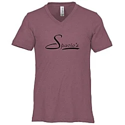 Bella+Canvas Tri-Blend V-Neck T-Shirt - Men's - Screen
