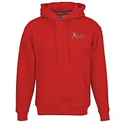Cotton Rich Fleece Hoodie - Embroidered
