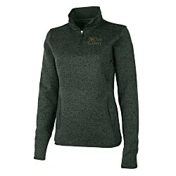 Heathered Fleece Pullover - Ladies'