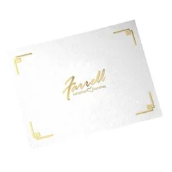 Classic Paper Certificate Folder