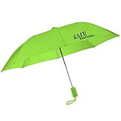 42" Folding Umbrella with Auto Open - Solid - 42" Arc - 24 hr