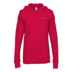 Bella+Canvas Unisex Long Sleeve Jersey Hoodie - Embroidered
