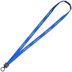 Lanyard with Neck Clasp - 5/8" - 32" - Plastic O-Ring - 24 hr