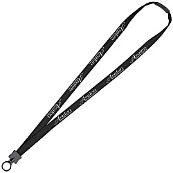 Lanyard with Neck Clasp - 5/8" - 32" - Plastic O-Ring - 24 hr