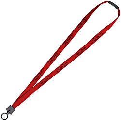 Lanyard with Neck Clasp - 5/8" - 32" - Plastic O-Ring - 24 hr