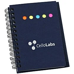 Mini Memo Book with Flags and Ruler