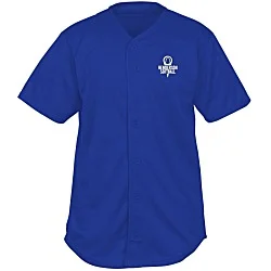 Performance Tough Mesh Full Button Jersey - Screen