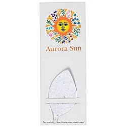 Plant-A-Shape Flower Seed Bookmark - Leaf