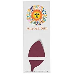 Plant-A-Shape Flower Seed Bookmark - Leaf
