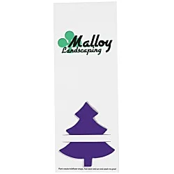 Plant-A-Shape Flower Seed Bookmark - Tree
