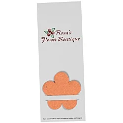 Plant-A-Shape Flower Seed Bookmark - Flower