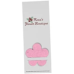 Plant-A-Shape Flower Seed Bookmark - Flower