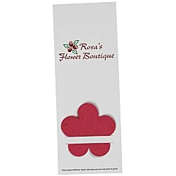 Plant-A-Shape Flower Seed Bookmark - Flower