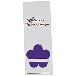 Plant-A-Shape Flower Seed Bookmark - Flower
