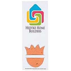 Plant-A-Shape Flower Seed Bookmark - Tulip