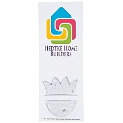 Plant-A-Shape Flower Seed Bookmark - Tulip