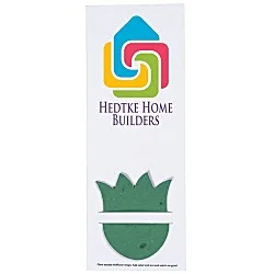 Plant-A-Shape Flower Seed Bookmark - Tulip