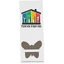 Plant-A-Shape Flower Seed Bookmark - Butterfly