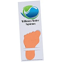 Plant-A-Shape Flower Seed Bookmark - Footprint