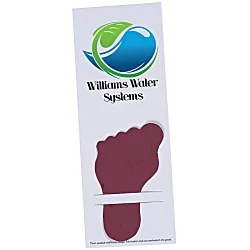 Plant-A-Shape Flower Seed Bookmark - Footprint