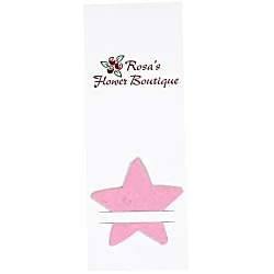 Plant-A-Shape Flower Seed Bookmark - Star
