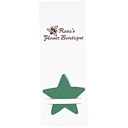 Plant-A-Shape Flower Seed Bookmark - Star