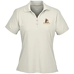 Moreno Textured Micro Polo - Ladies' - Embroidered - 24 hr