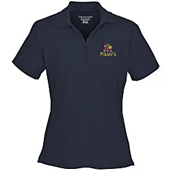 Moreno Textured Micro Polo - Ladies' - Embroidered - 24 hr