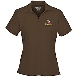 Moreno Textured Micro Polo - Ladies' - Embroidered - 24 hr