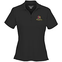 Moreno Textured Micro Polo - Ladies' - Embroidered - 24 hr