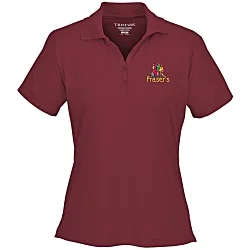 Moreno Textured Micro Polo - Ladies' - Embroidered - 24 hr
