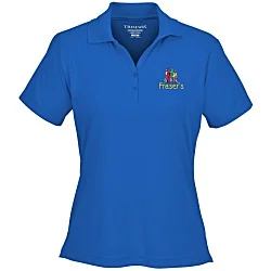 Moreno Textured Micro Polo - Ladies' - Embroidered - 24 hr