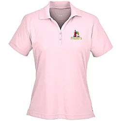 Moreno Textured Micro Polo - Ladies' - Embroidered - 24 hr