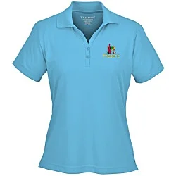 Moreno Textured Micro Polo - Ladies' - Embroidered - 24 hr