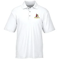 Moreno Textured Micro Polo - Men's - Embroidered - 24 hr