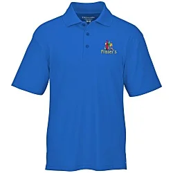 Moreno Textured Micro Polo - Men's - Embroidered - 24 hr