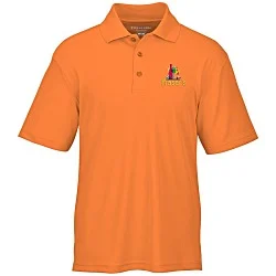 Moreno Textured Micro Polo - Men's - Embroidered - 24 hr