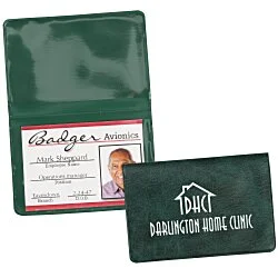 Fold Over Wallet - Executive - Marble