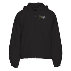 Hooded Raglan Athletic Jacket