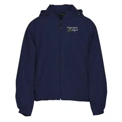 Hooded Raglan Athletic Jacket