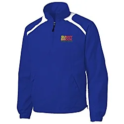 Shoulder Accent 1/2-Zip Sport Windshirt