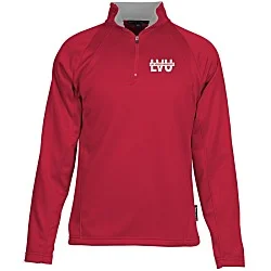 Athletic 1/4-Zip Fleece Pullover - Screen