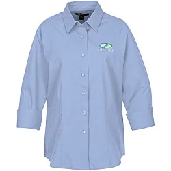 Superblend 3/4 Sleeve Poplin Shirt - Ladies'