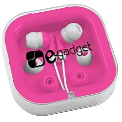 Ear Buds with Interchangeable Covers - Colors